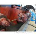 Automatic used steel wire straightening and cutting machine